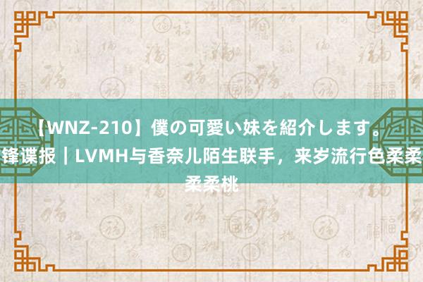 【WNZ-210】僕の可愛い妹を紹介します。 前锋谍报｜LVMH与香奈儿陌生联手，来岁流行色柔柔桃